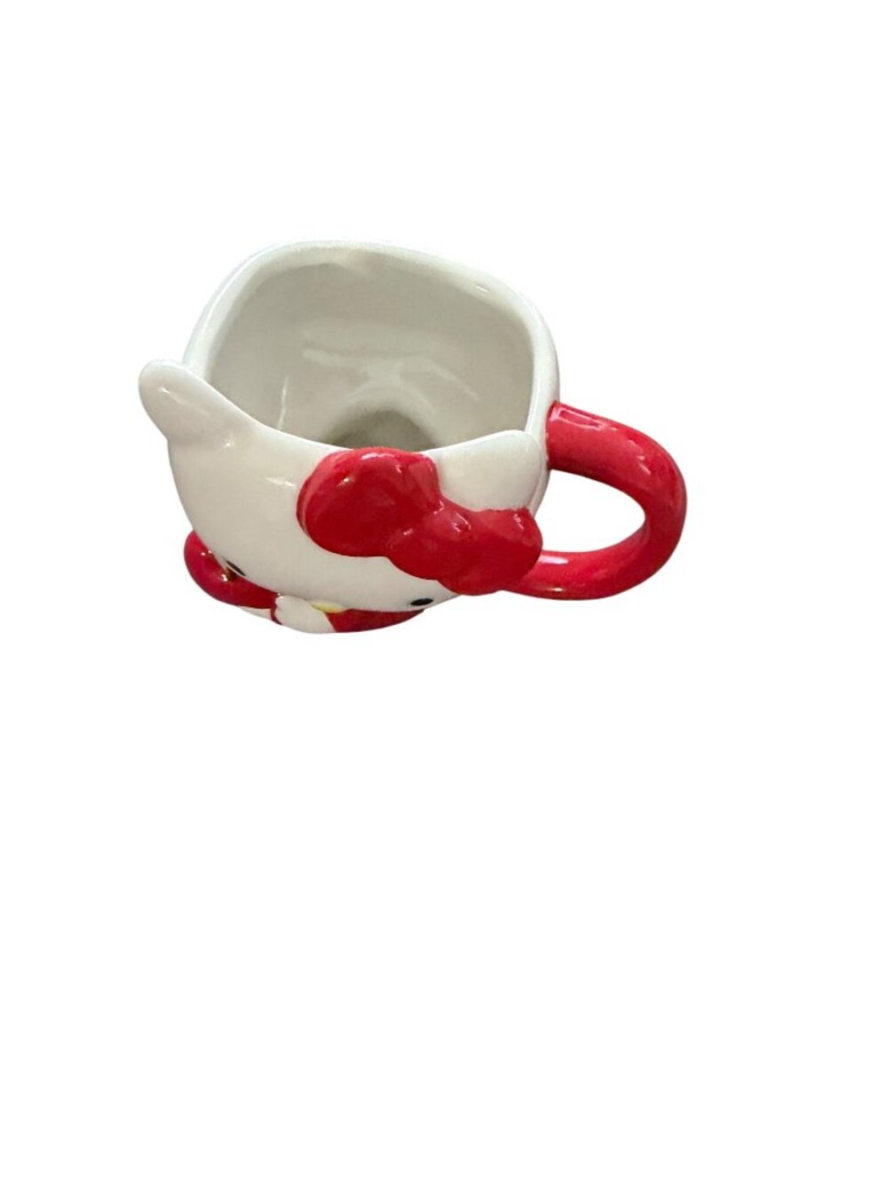Hello Kitty Ceramic Mug By Zak! Red & White 13+ Collectible Cup Hand Wash Only - Picture 2 of 5